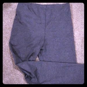 Heather gray leggings